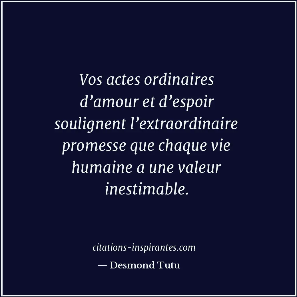 Citation de Desmond Tutu