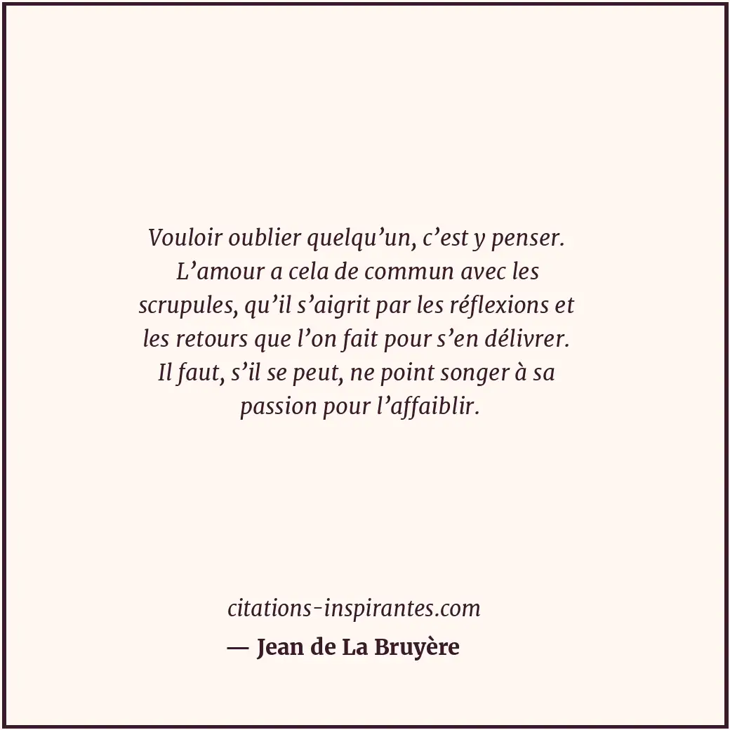 Citation de Jean de La Bruyère