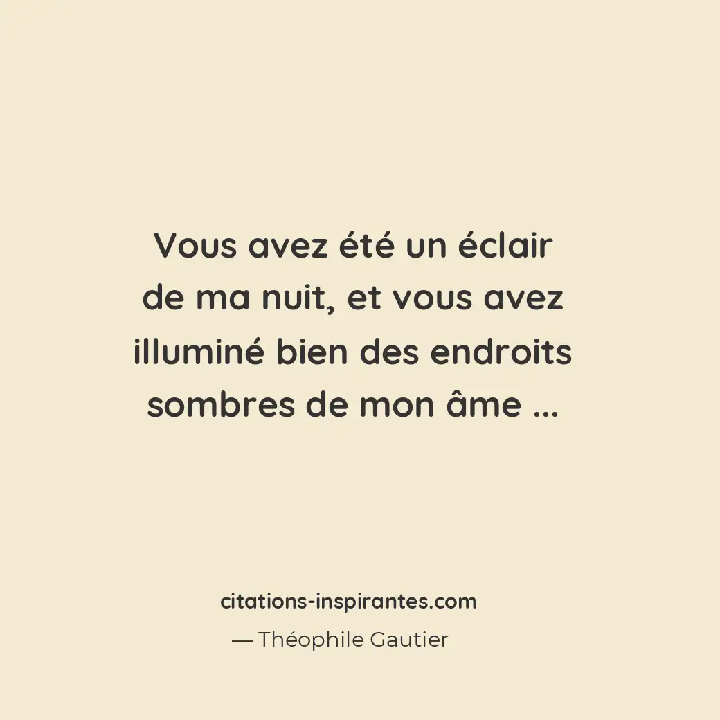 Citation de Théophile Gautier