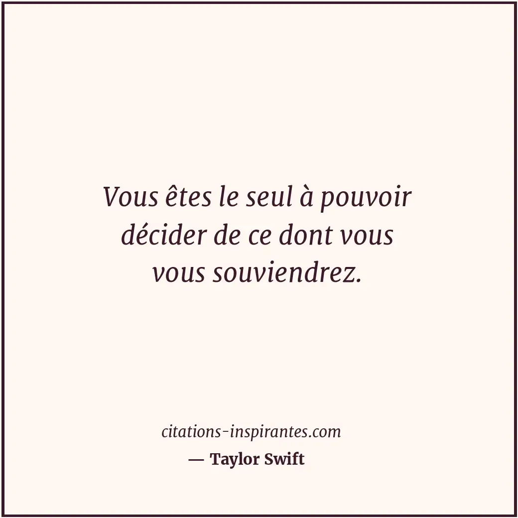 Citation de Taylor Swift