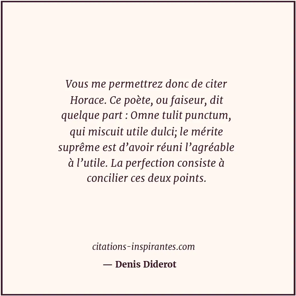 Citation de Denis Diderot