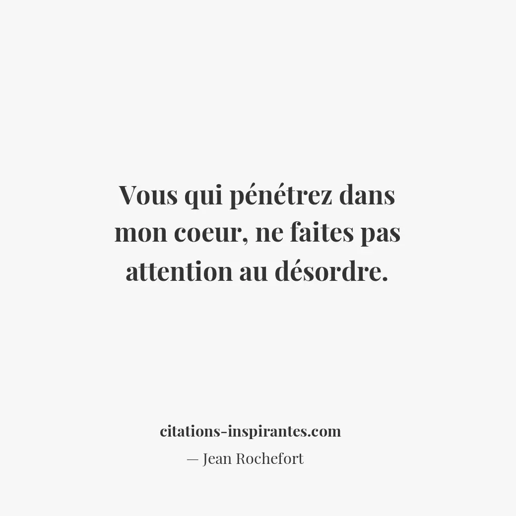 Citation de Jean Rochefort