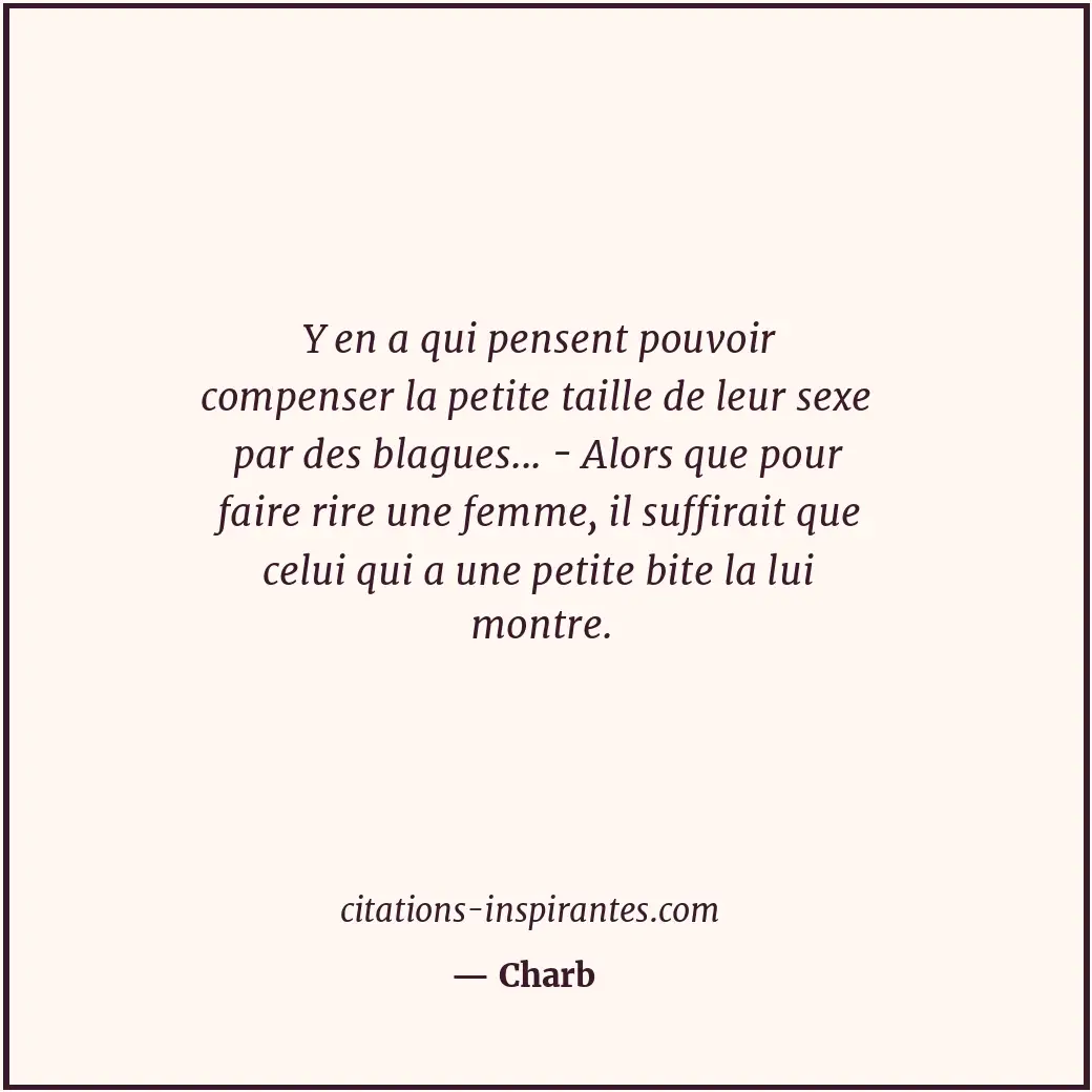 Citation de Charb