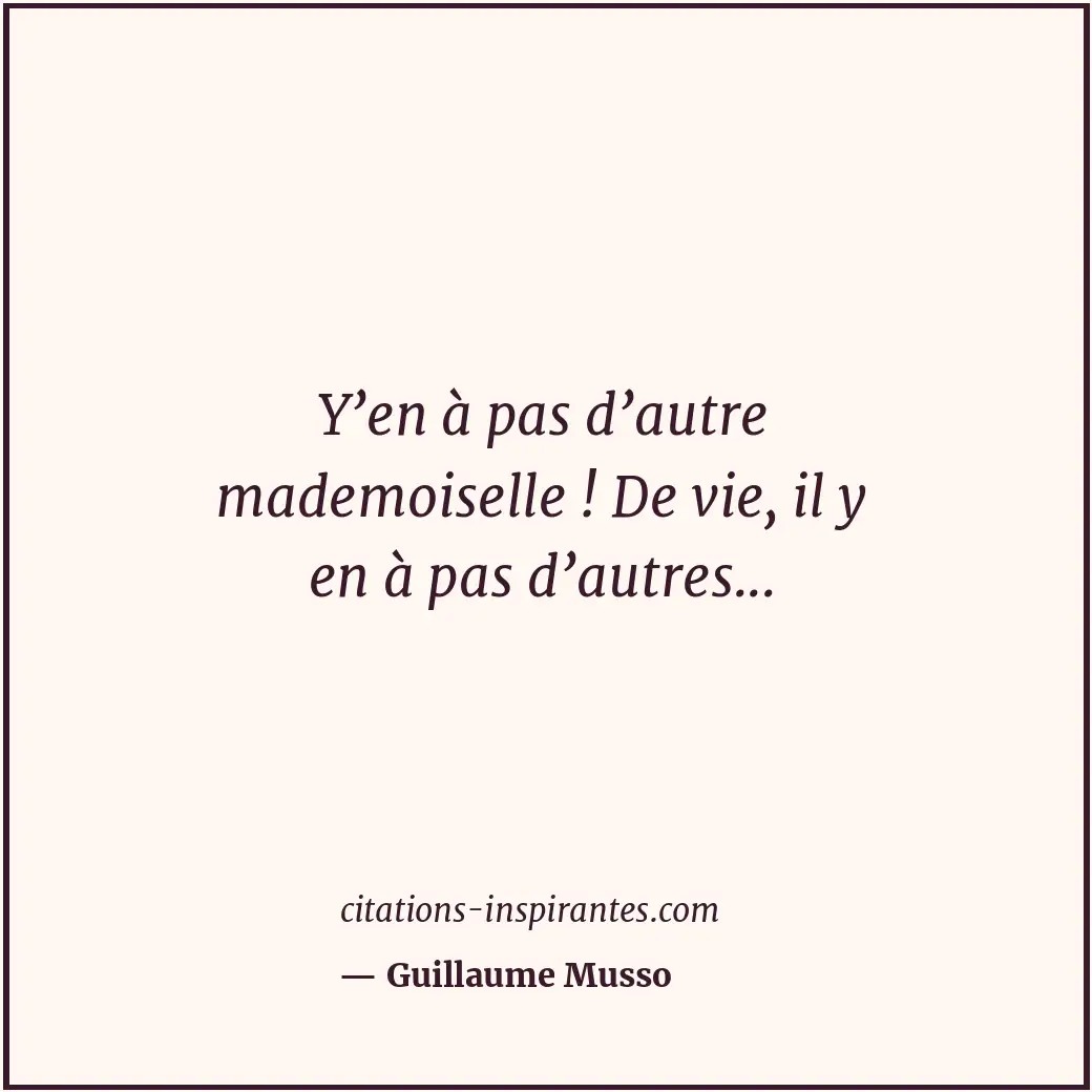 Citation de Guillaume Musso